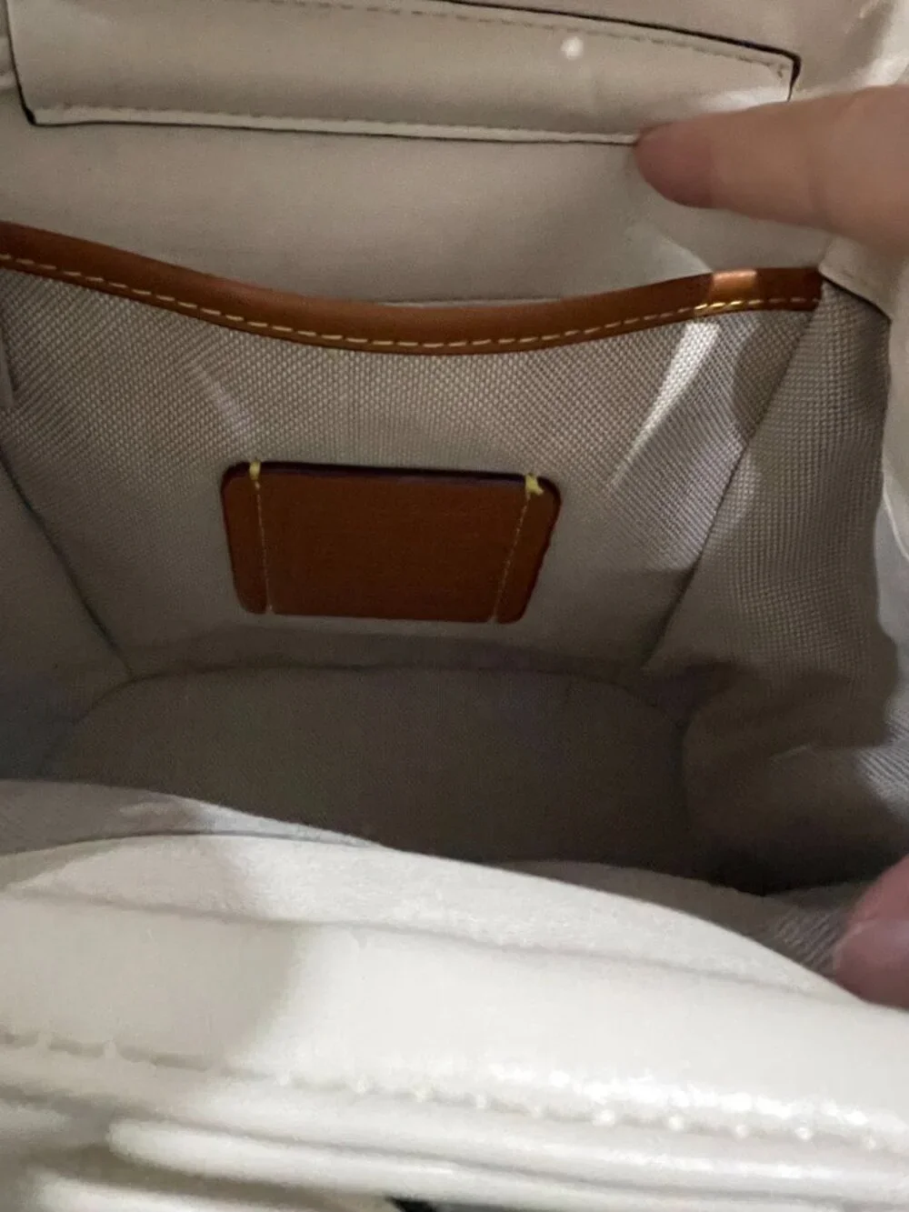 Coach Quilted Backpack